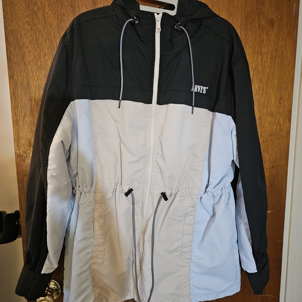 Levi's Black/Light Blue And Khacki Jacket Unisex